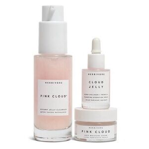 Herbivore Botanicals Skin in the Cloud Skin Care Set - Cleanser, Serum & Cream